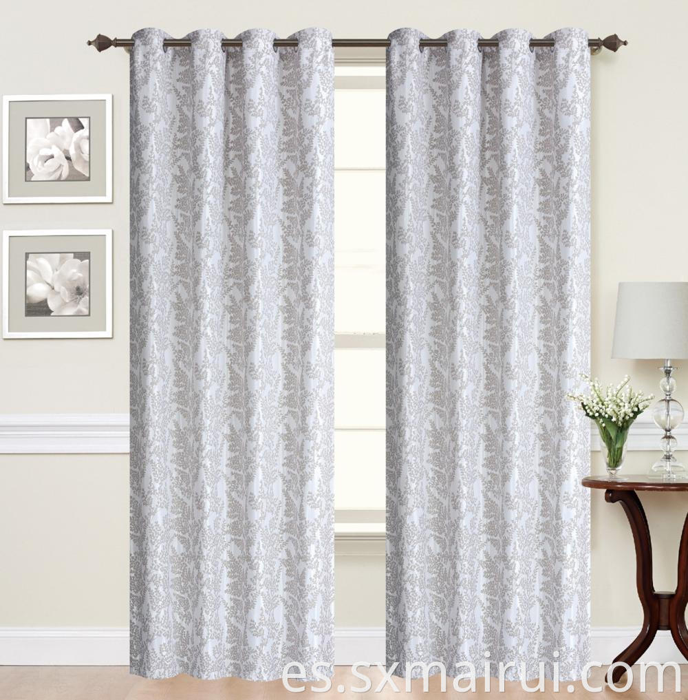 100% Polyester Regular Jacquard Curtain